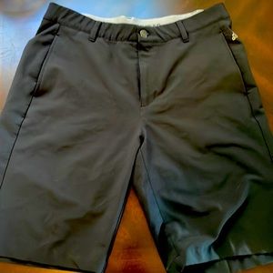 Adidas golf shorts black